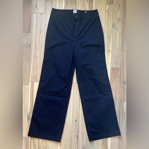 *NWOT GAP High Rise Stride Ankle Wideleg Khakis